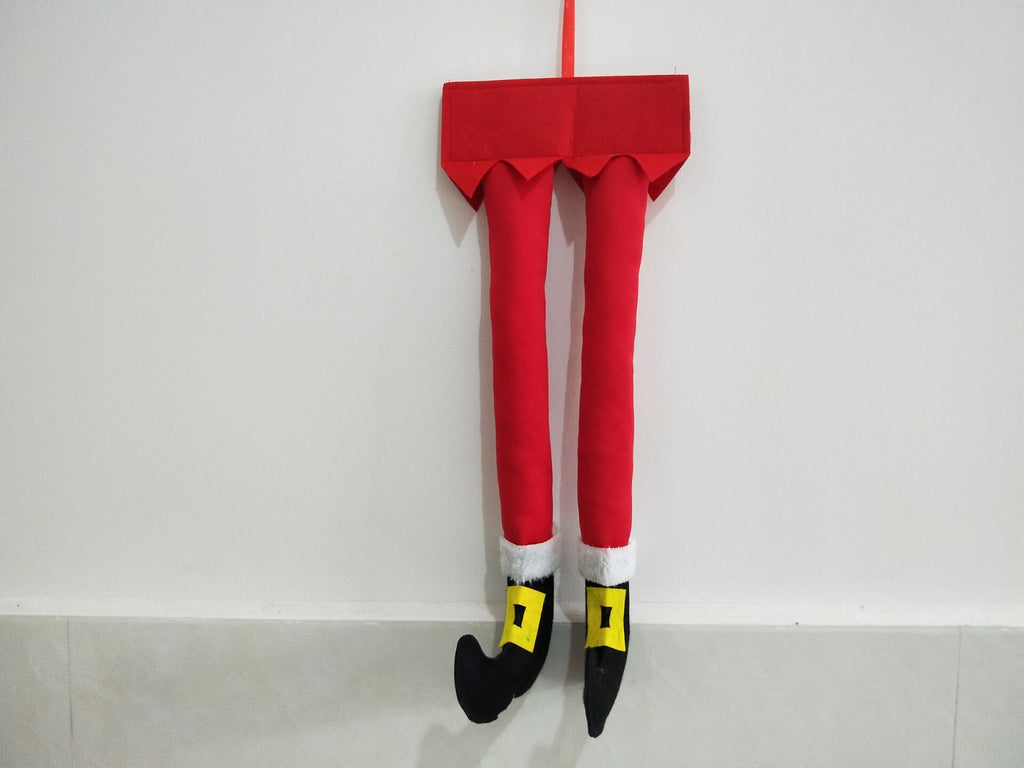 Piernas Decorativas Navideñas