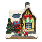 Casita Navideña con Luces LED