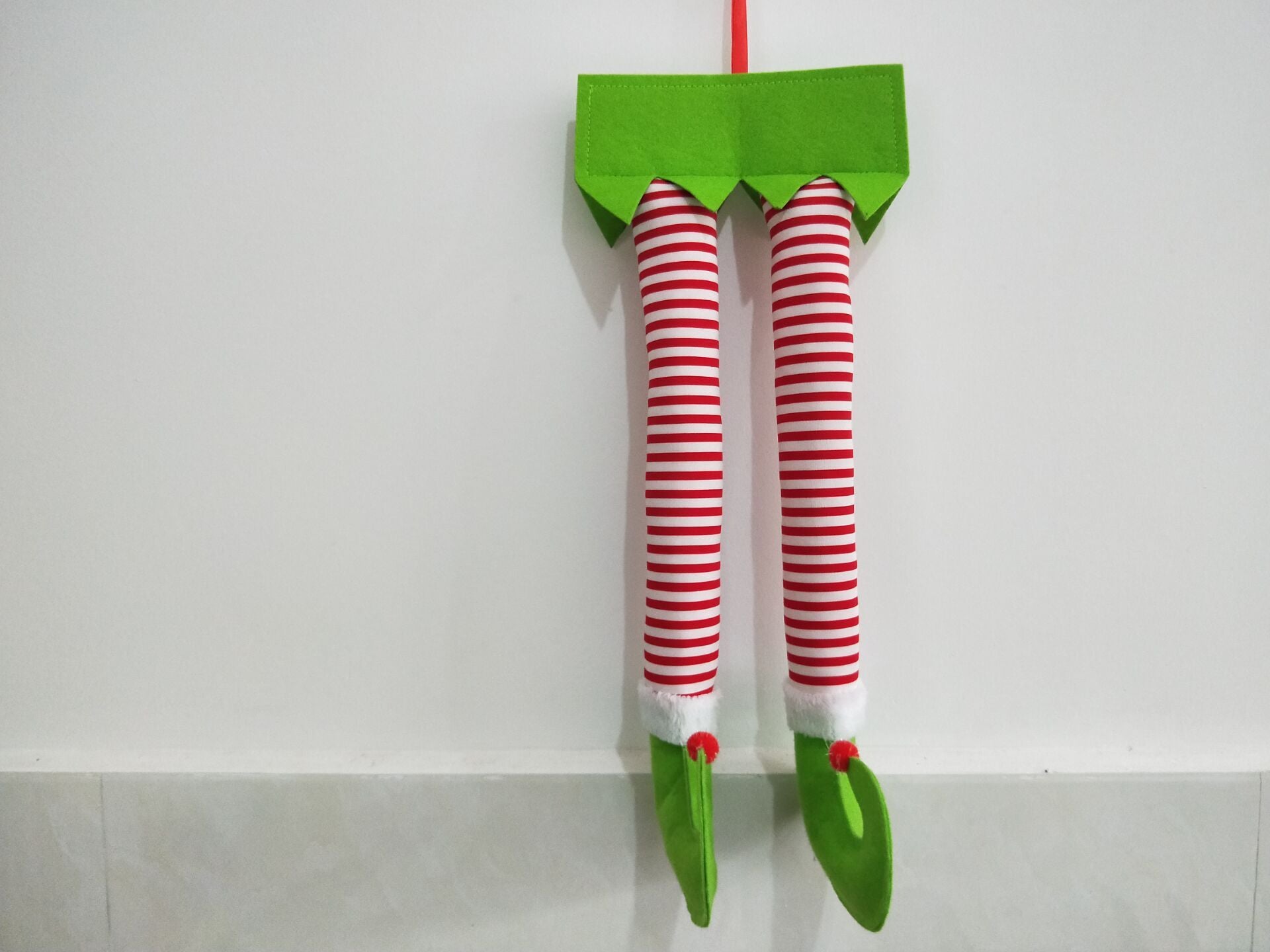 Piernas Decorativas Navideñas