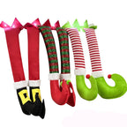 Piernas Decorativas Navideñas