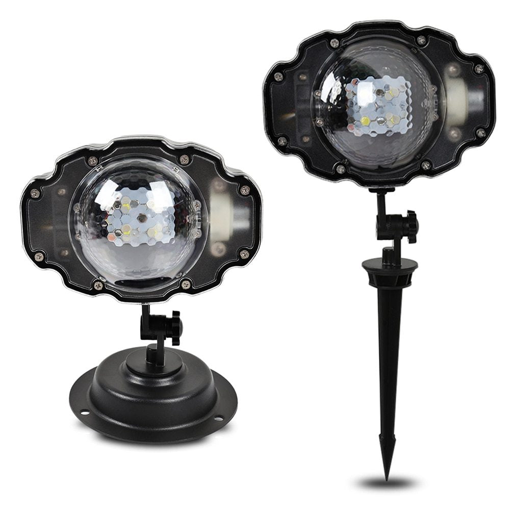 Proyector de Luces Navideñas LED con Efecto Nieve